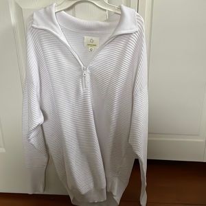 Offline Waffle quarter zip sweater.